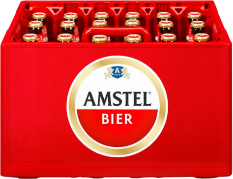 Amstel krat van 24 flesjes á 0,30 liter